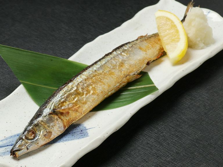 秋の味覚！さんまの塩焼き