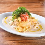 男子も女子も大好き！明太子とクリームの鉄板の組み合わせ！