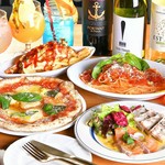 友人とシェアしたり、二次会にちょうどいいコース。