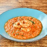 海老のトマトクリームソース・・・1,518円
雲丹トマトクリームソース・・・1,958円

※画像は海老のトマトクリームソースです。