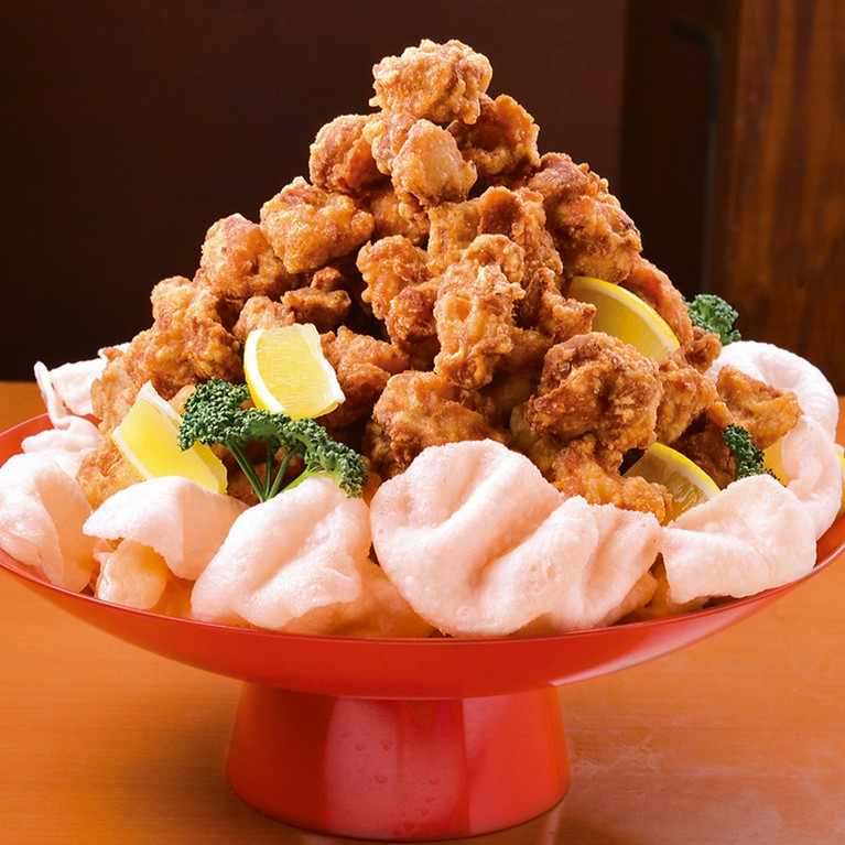 【10人前】若鳥の唐揚げ横綱盛り