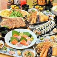 ※当日キャンセル不可（キャンセル料として50％の代金を頂戴致します）※土日祝日のご予約は不可　※20歳未満の方へのアルコール類の提供はお断り致します。※グループ全員の年齢確認をさせて頂く事がございます。