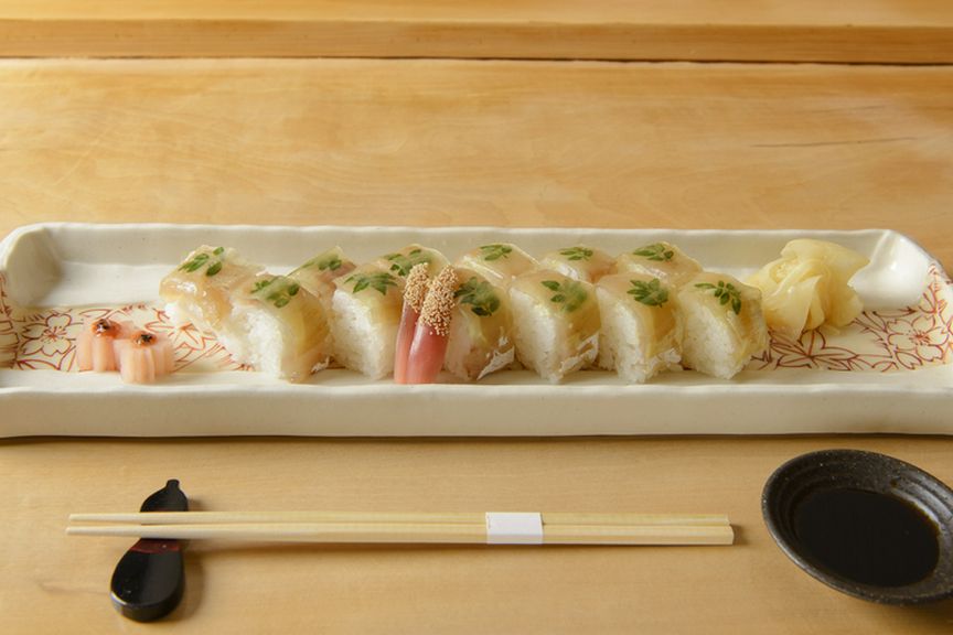 京都ならではの『甘鯛の棒寿司』