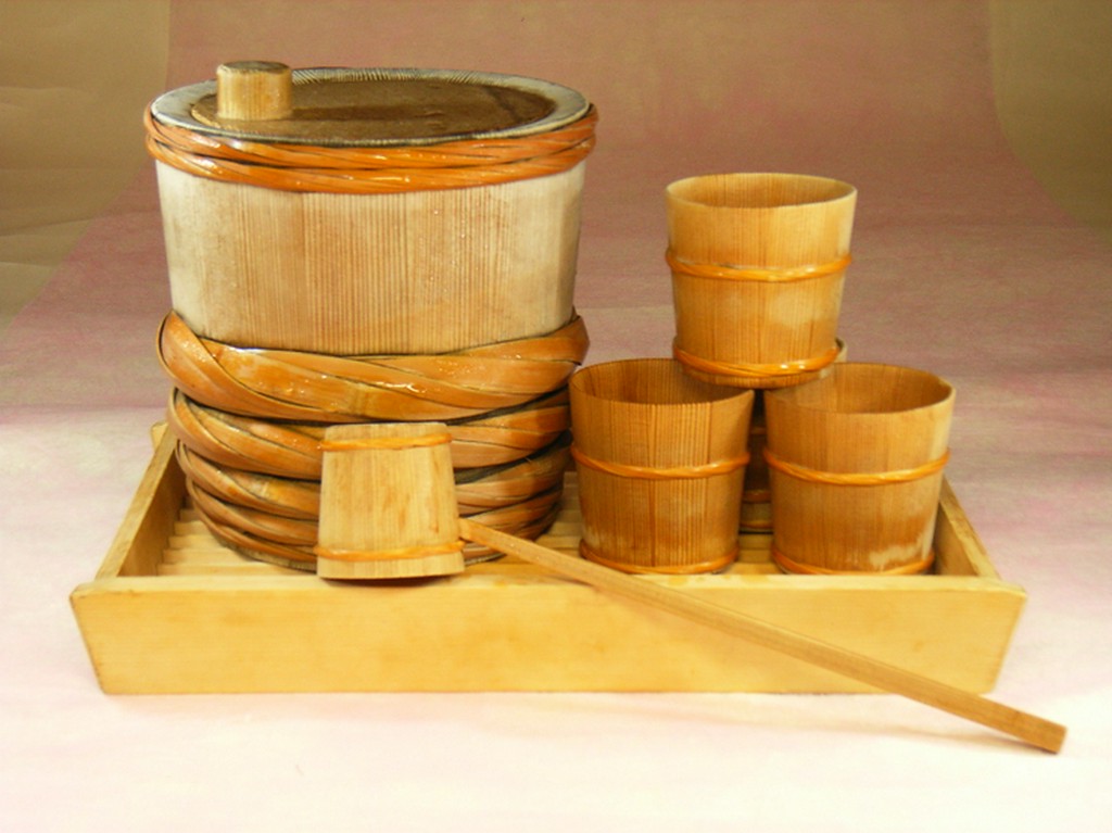 おおきにの樽酒