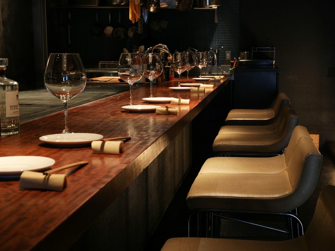 カウンター席がある