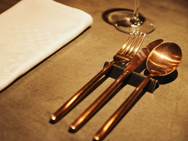 オシャレな空間での会食