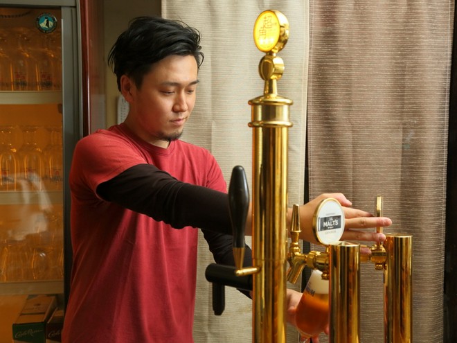 日本酒にこだわっている