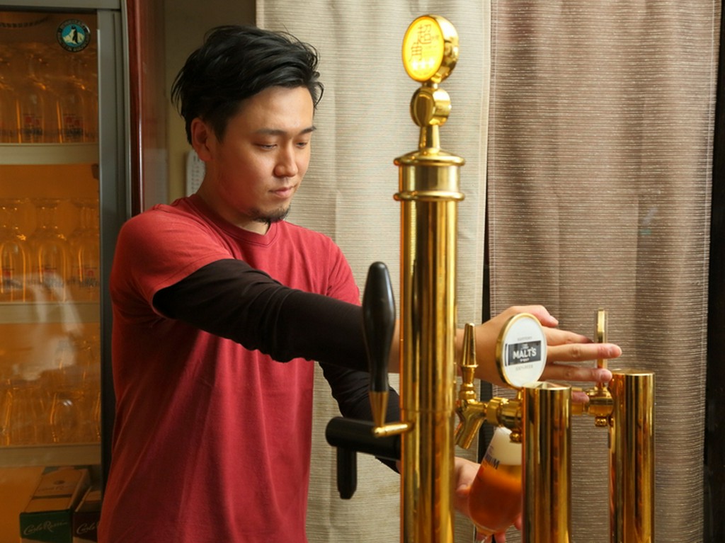 美味しいビールを召し上がれ