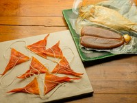 なんとすべて自家製。高級珍味の『バチコ』『鮒鮓（ふなずし）』『唐墨（からすみ）』