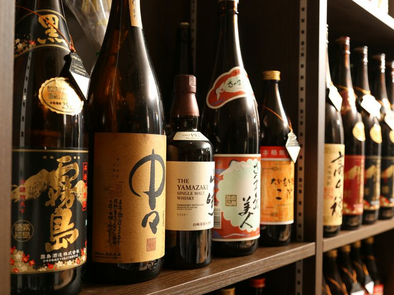 焼酎や日本酒など、焼肉によく合うお酒をラインナップ