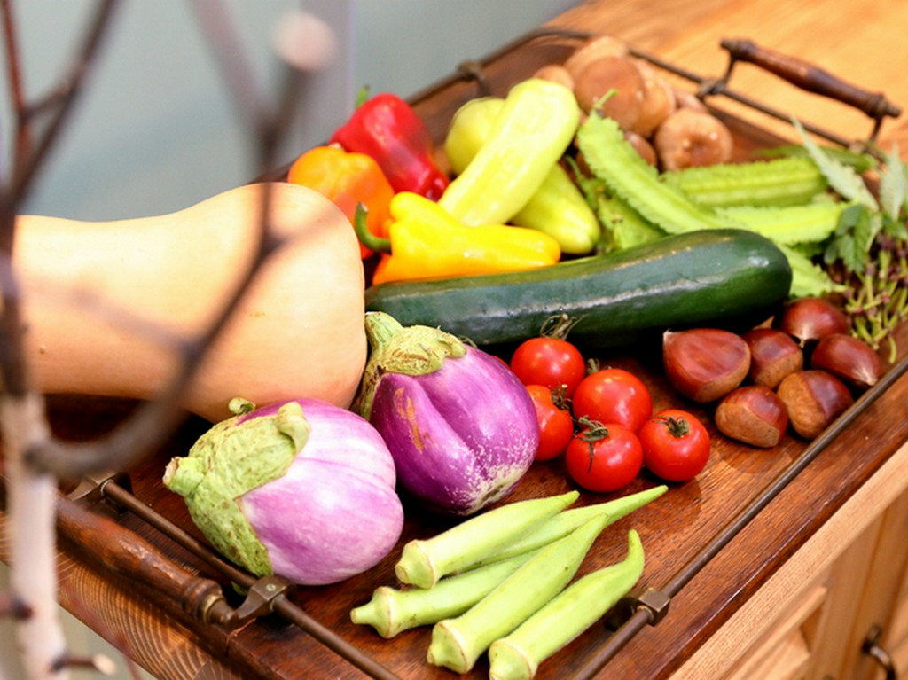 生産者の顔のわかる野菜