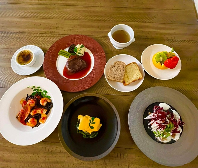 クリスマス限定コースがある