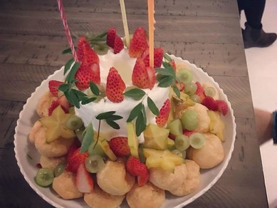記念日のディナー