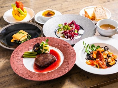 イタリアンのフルコース11000　昼夜完全予約制です