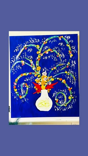 マスターの絵画ややちむんの小皿、アクセサリーを展示販売中