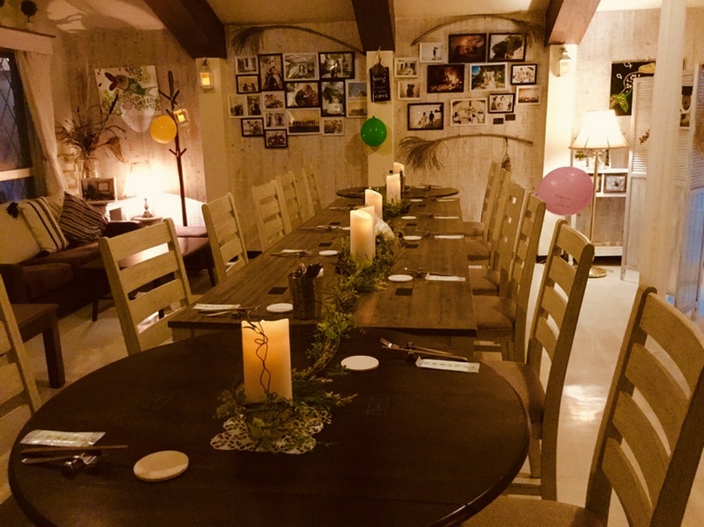 個室貸し切りで小人数パーティ出来ますよ🎉8席個室貸し切り