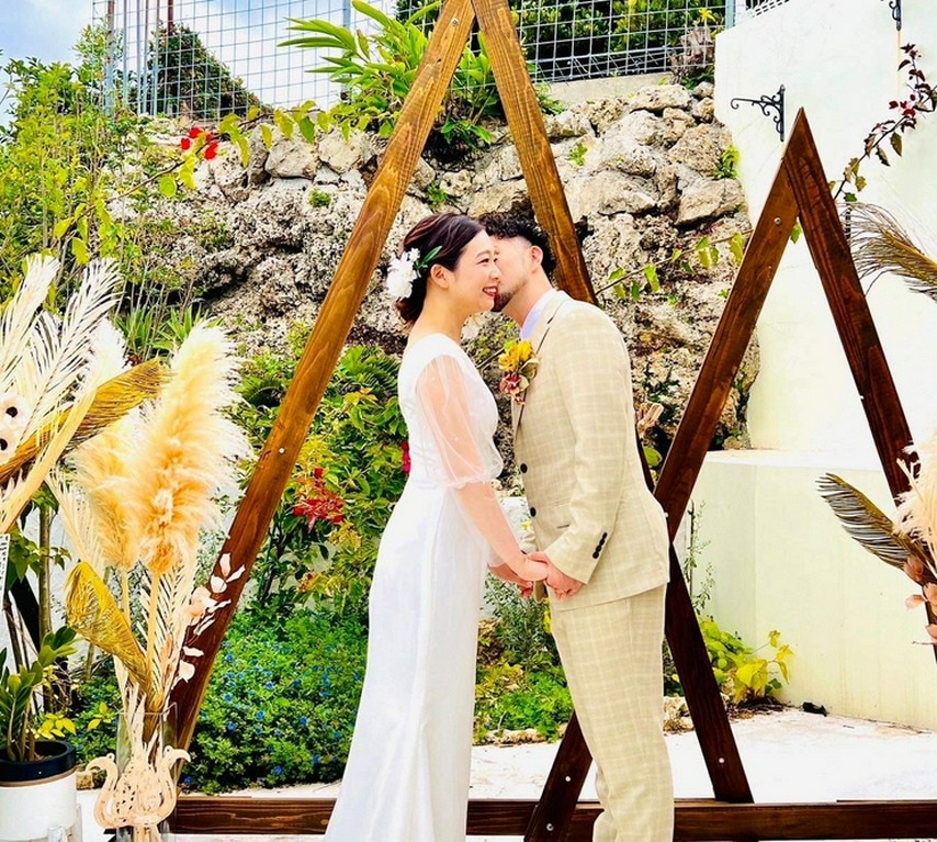 リゾート婚　2人だけのウエディング❤️