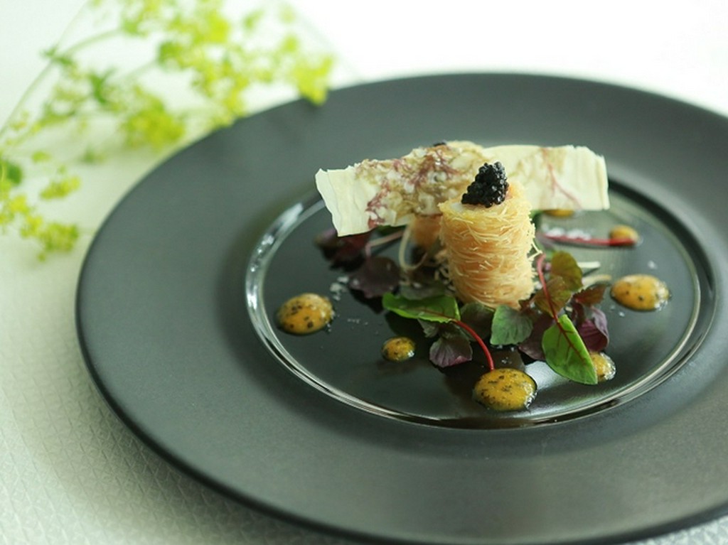 玄海産真鯛のカダイフリット