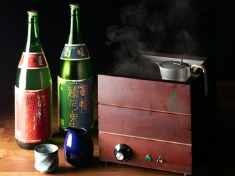 鮨との相性を考慮し厳選した『無濾過生原酒』