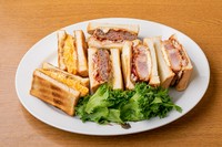 ボリューム抜群 プロのサンドイッチ