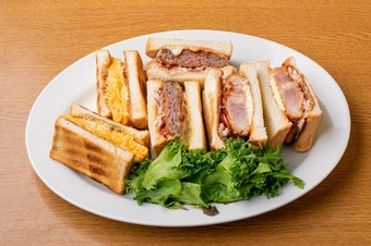 ボリューム抜群 プロのサンドイッチ