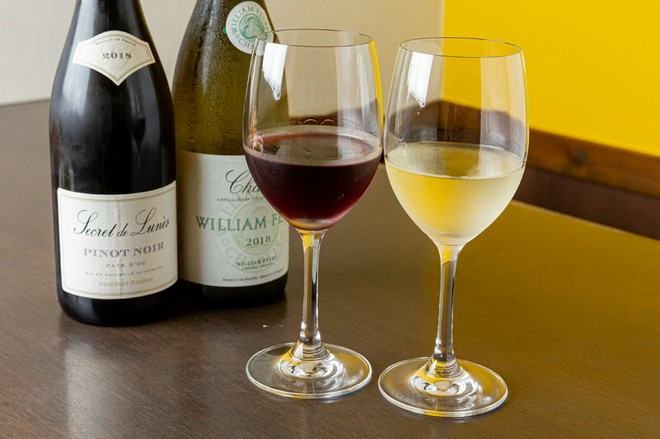 ワインにこだわっている