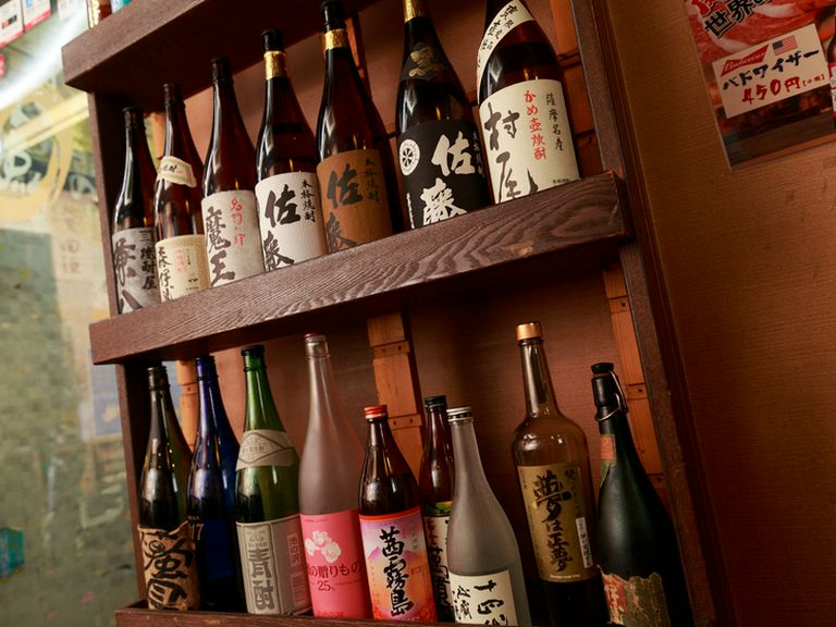 『秘蔵十四代』『森伊蔵』などプレミアム焼酎も豊富