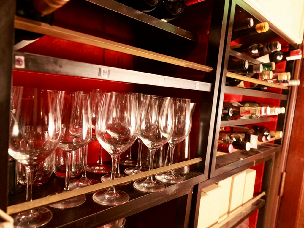 ワインが50～60本と充実したラインナップ