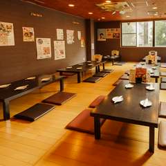 最大50名まで収容できる座敷席。貸切は20名から