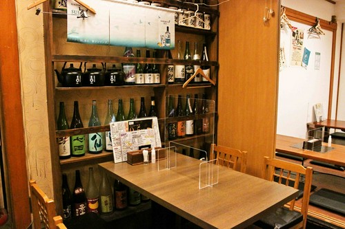 『獺祭』や季節の日本酒など、料理に合うお酒が充実