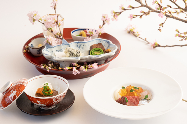[Special Anniversary Course - Spring] - Includes a toast drink of your choice and an anniversary plate -