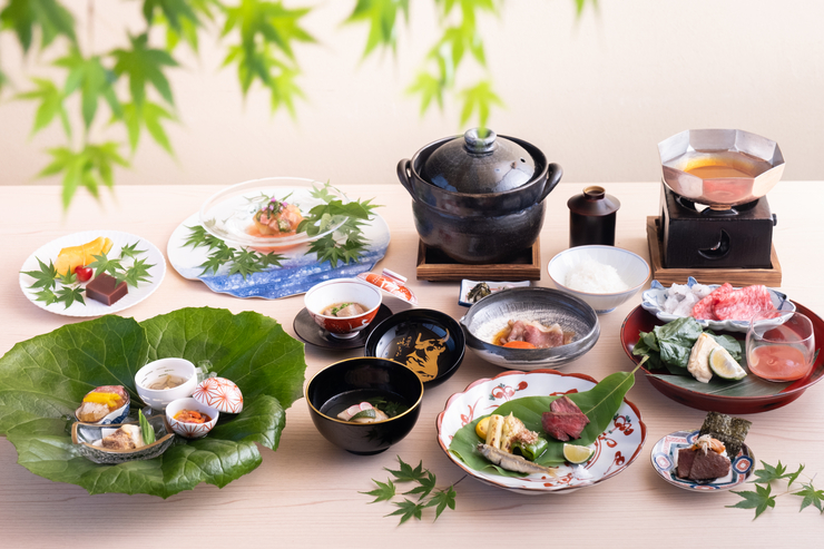 【오마카세 코스・여름】~ 제철의 미각과 교토 고기 “아”~