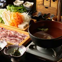 梅園特製 鴨しゃぶ(セット)