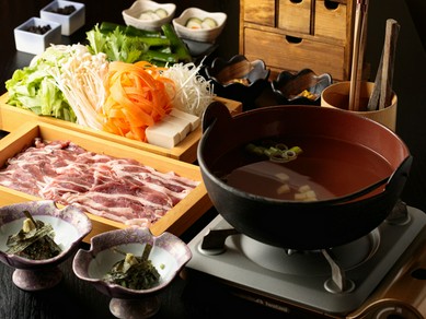 梅園特製 鴨しゃぶ(セット)