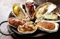 Baked oyster sampler (one of each)