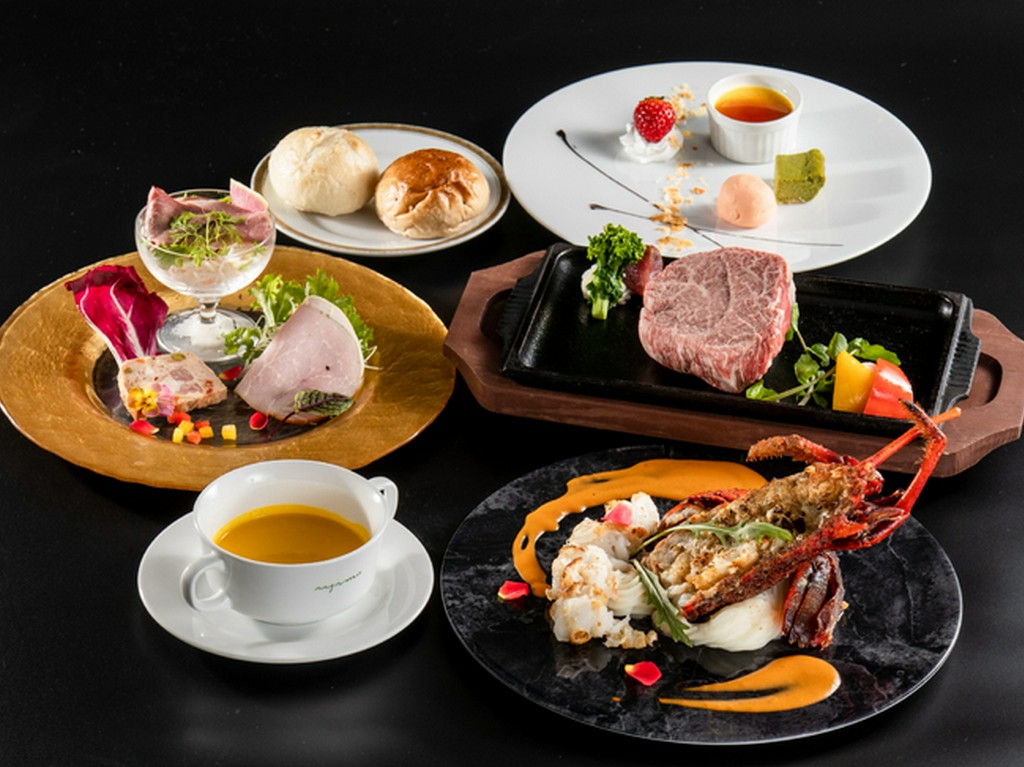 常陸乃国いせ海老コース