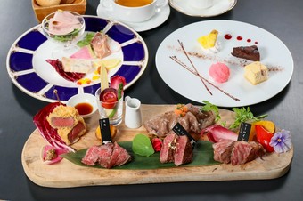 常陸牛五福盛り合わせコース