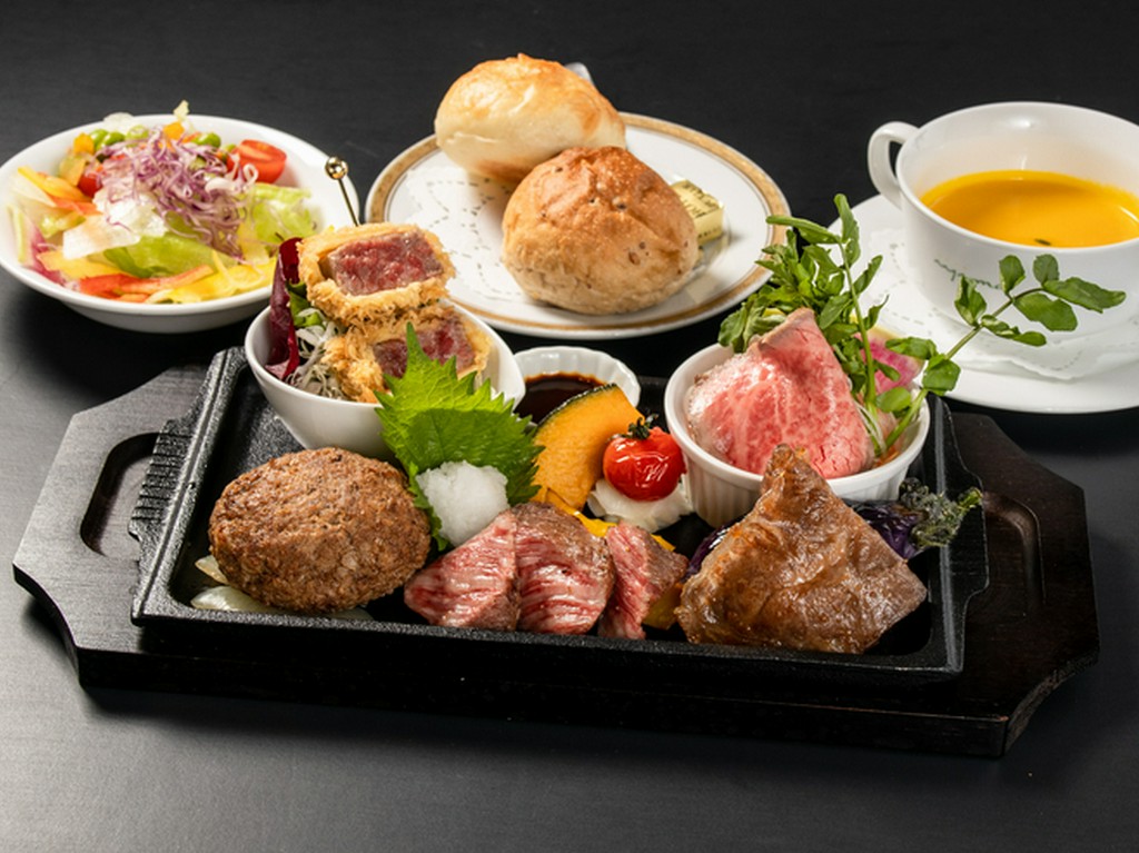 常陸牛満福盛り合わせセット