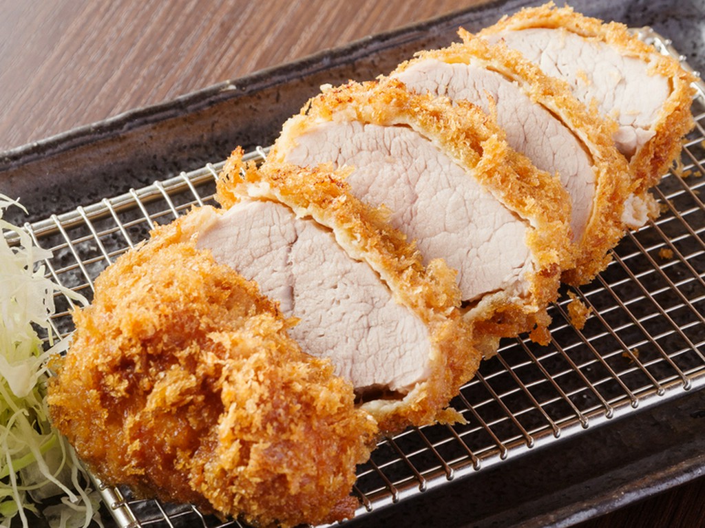 もち豚ヒレ一本揚げ