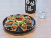 大トロサーモン蒲焼押し寿司