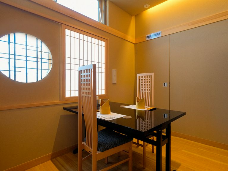 2名用個室。大切な方とゆったり過ごせる空間