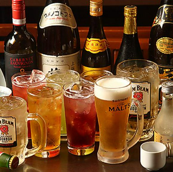 飲み放題は4プランから選べます