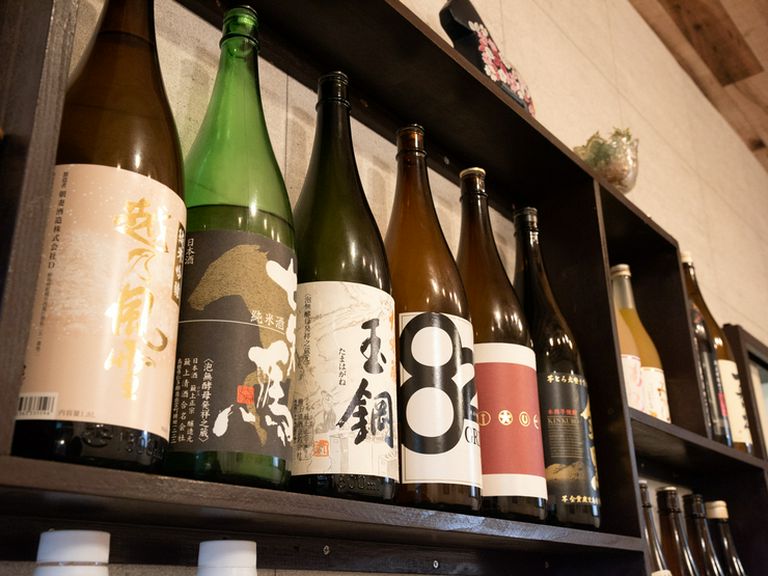お酒の種類も豊富です