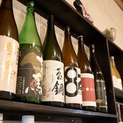 お酒の種類も豊富です