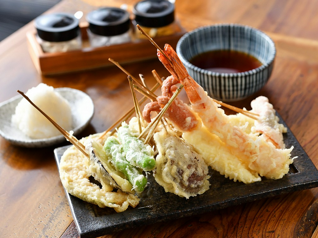 串天ぷら10本盛り