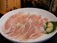ささみの霜降り