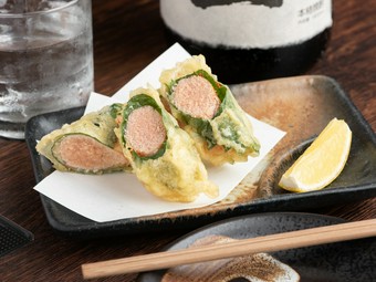 お酒のアテに好評『明太子の天ぷら』