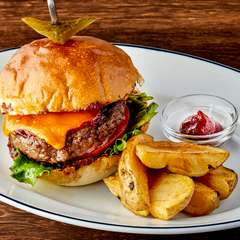 ビーフ100％DiDi'sチーズバーガー
