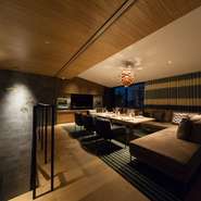 オシャレな雰囲気の店内は特別なシーンでご利用ください