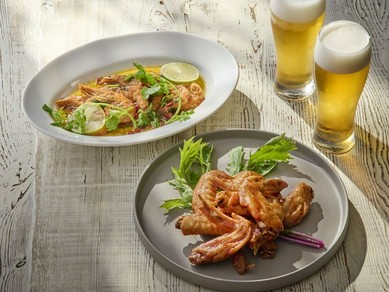 【女子会】3H飲み放題＋美明豚ローストや日替わりパスタ等全7品